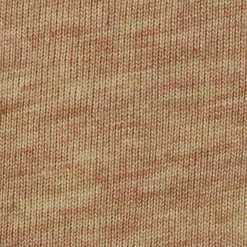 Light Brown Marl Jersey Knit, Cotton-Poly, 170 gsm