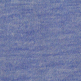Heathered Blue Marl Jersey Knit, Cotton-Poly — texture
