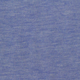 Heathered Blue Marl Jersey Knit, Cotton-Poly