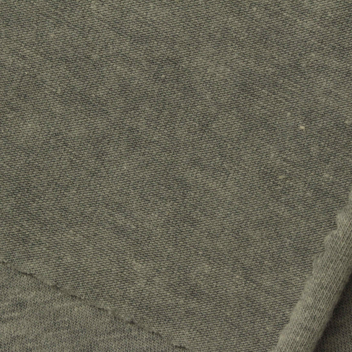 Heathered Grey Marl Jersey Knit, Cotton-Poly, 170 gsm, 160 cm