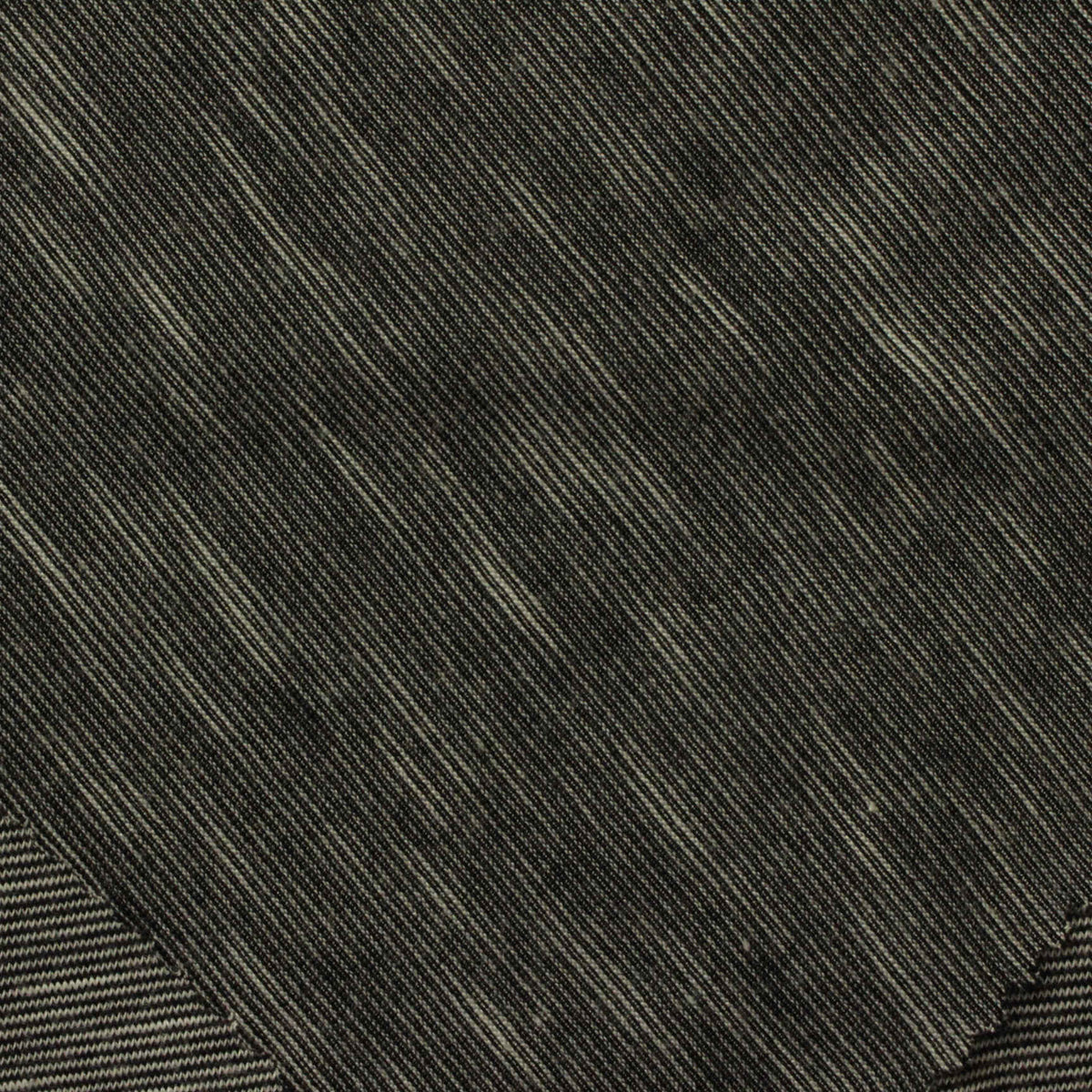 Black Stripe Jersey Knit, 140 gsm