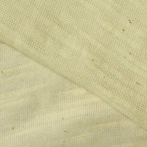 Light Cream Marl Jersey Knit, Cotton, 133 gsm