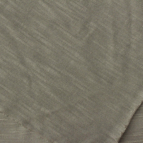 Khaki Heathered-Marl Jersey Knit, Viscose