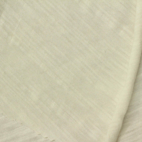 Slub 100% Cotton Jersey Knit Fabric, 147 gsm, 210 cm — Beige