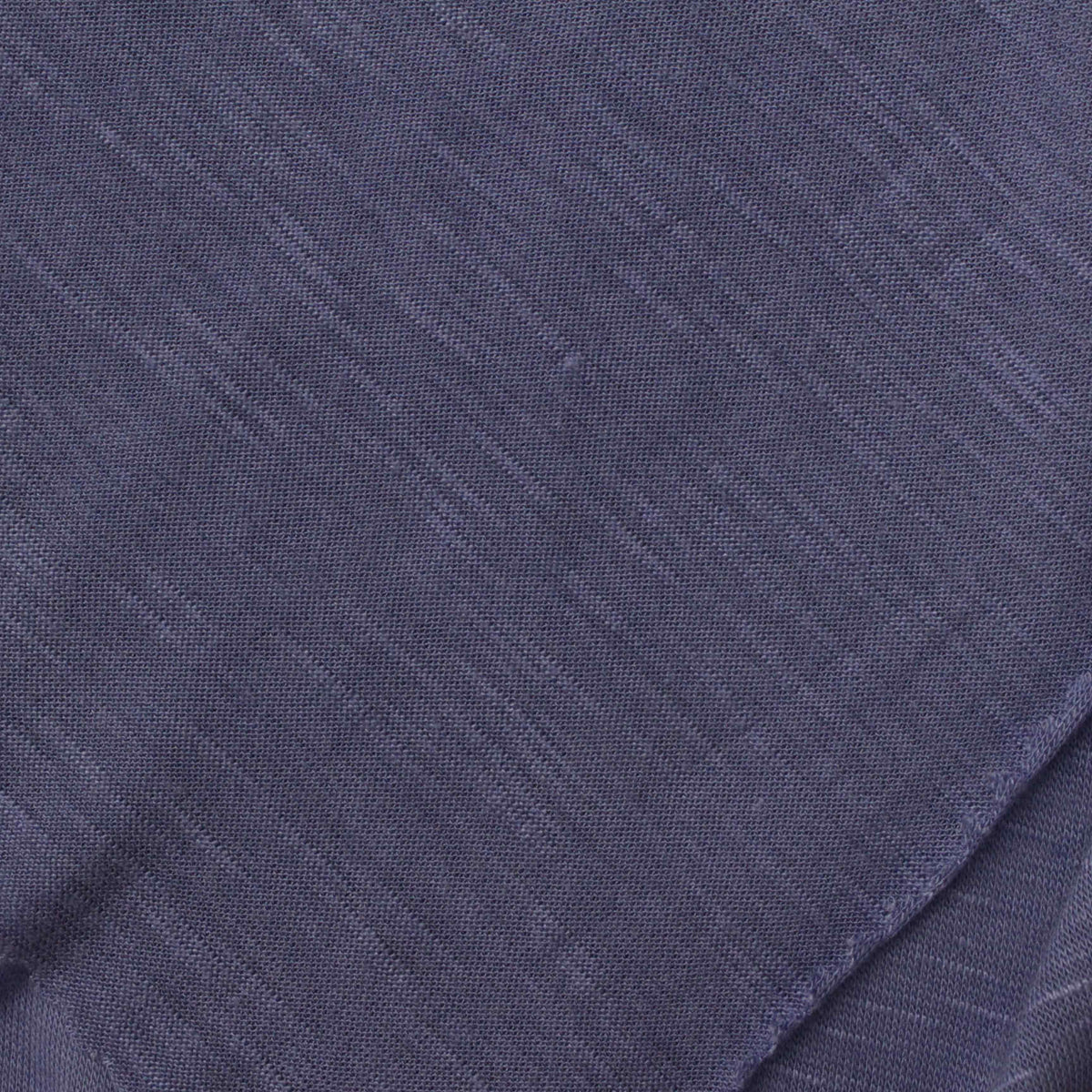 Slub 100% Viscose Jersey Knit Fabric, 119 gsm, 175 cm — Navy
