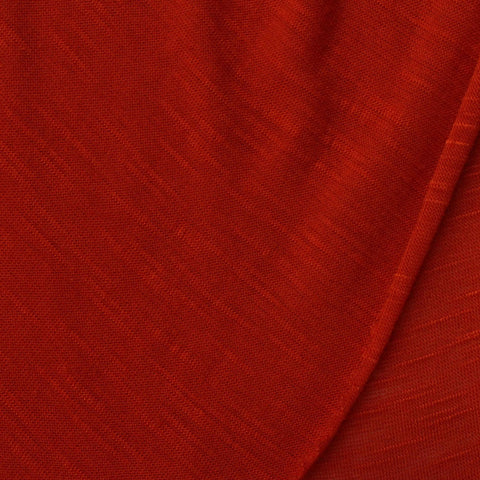 Red Marl Jersey Knit, Viscose, 129 gsm