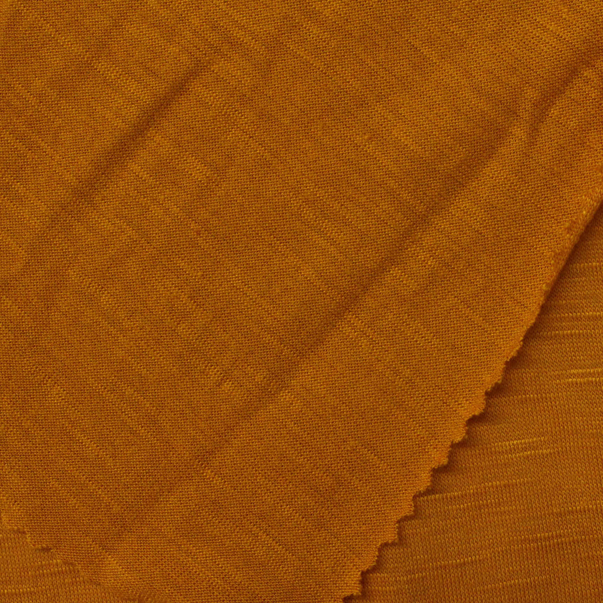 Slub 100% Viscose Jersey Knit Fabric, 119 gsm, 175 cm — Orange
