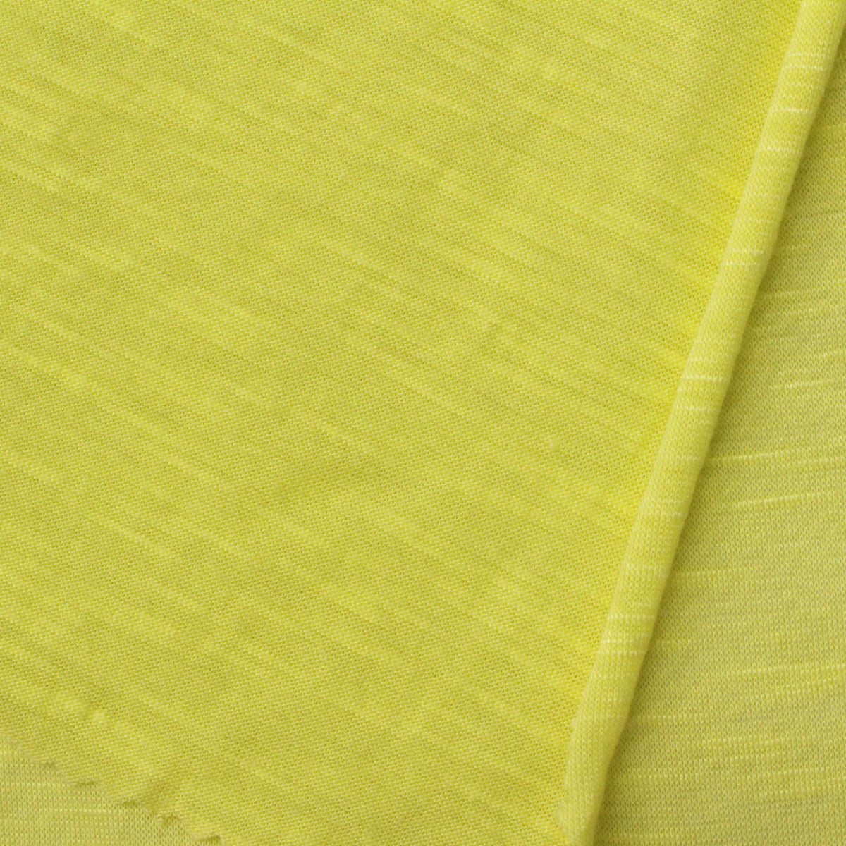 Yellow Marl Jersey Knit, Viscose, 126 gsm