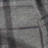 Grey Plaid Knit — texture