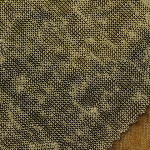 Printed Knit Fabric, 110 gsm, 140 cm — Beige