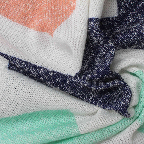 Peach Marl Knit