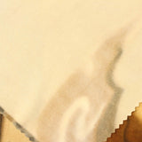 Printed Polyester Stretch Linen-Look Fabric, 215 gsm, 155 cm — Khaki