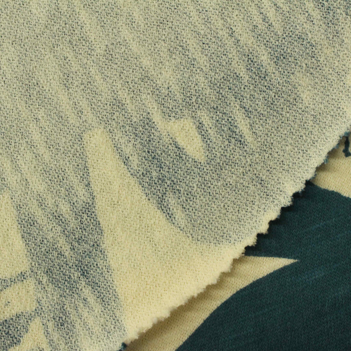 Cream Abstract Knit, Cotton