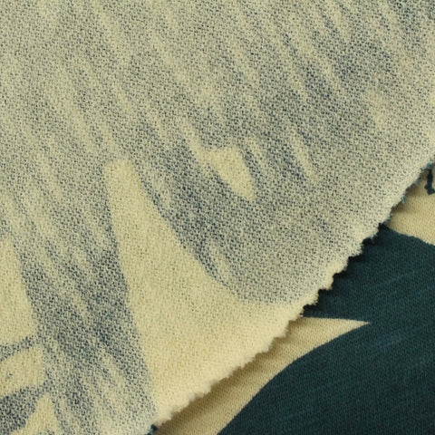 Cream Abstract Knit, Cotton