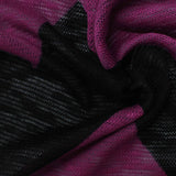 Black Abstract Knit