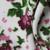 Pink Roses Knit, Polyester — texture