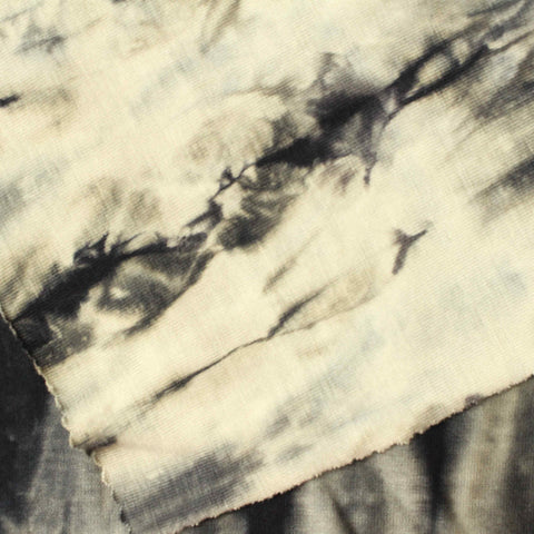 Black Abstract Knit, Viscose, 195 gsm