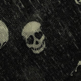 White Skull Jacquard, Polyester