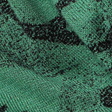 Black Abstract Knit, Polyester — texture