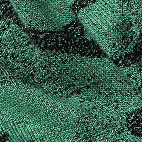 Black Abstract Knit, Polyester, 245 gsm