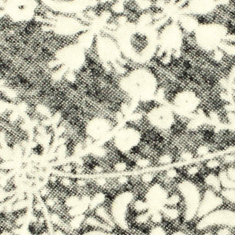 Printed 100% Viscose Knit Fabric, 150 gsm, 180 cm — Black