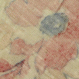 Pink Floral Knit, Viscose — texture
