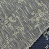 Blue Diagonal-Stripe Jacquard, Viscose
