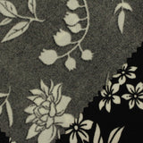 White Floral Jacquard, Polyester