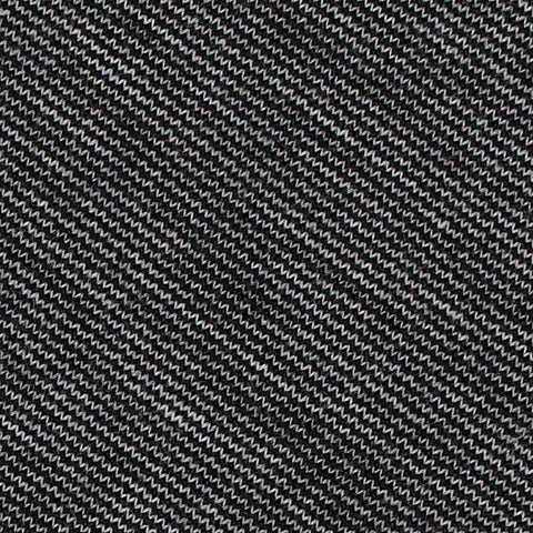 Dark Grey Marl Interlock Knit, Poly-Viscose, 348 gsm