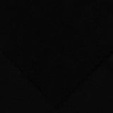 Viscose Polyester Stretch Interlock Knit Fabric, 217 gsm, 155 cm — Black