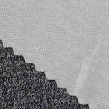 Polyester Stretch Interlock Knit Fabric, 287 gsm, 195 cm — Grey — texture