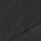 Dark Grey Marl Interlock Knit, Nylon-Viscose