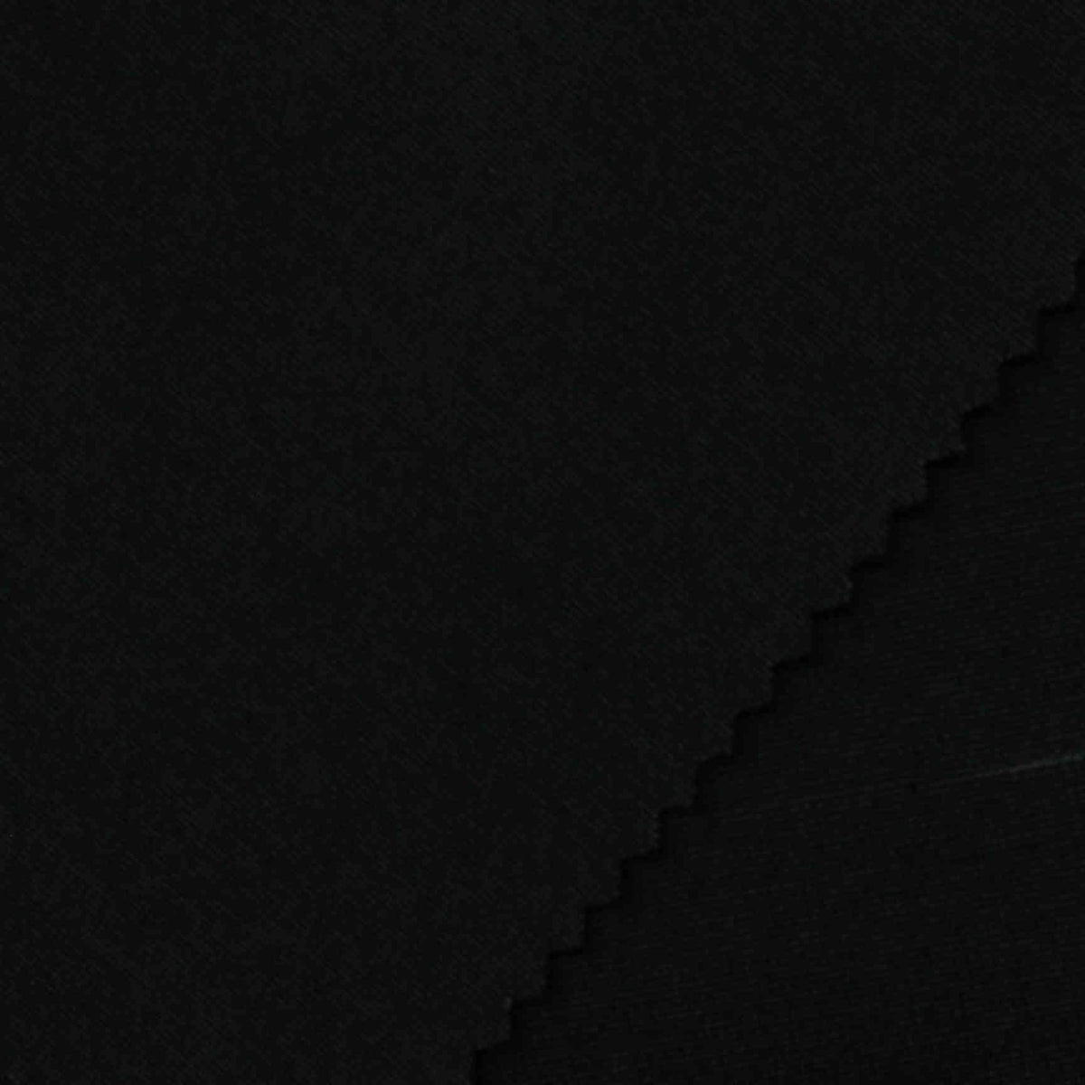 Viscose Nylon Stretch Ponte Knit Fabric, 270 gsm, 160 cm — Black, ref EF-223557