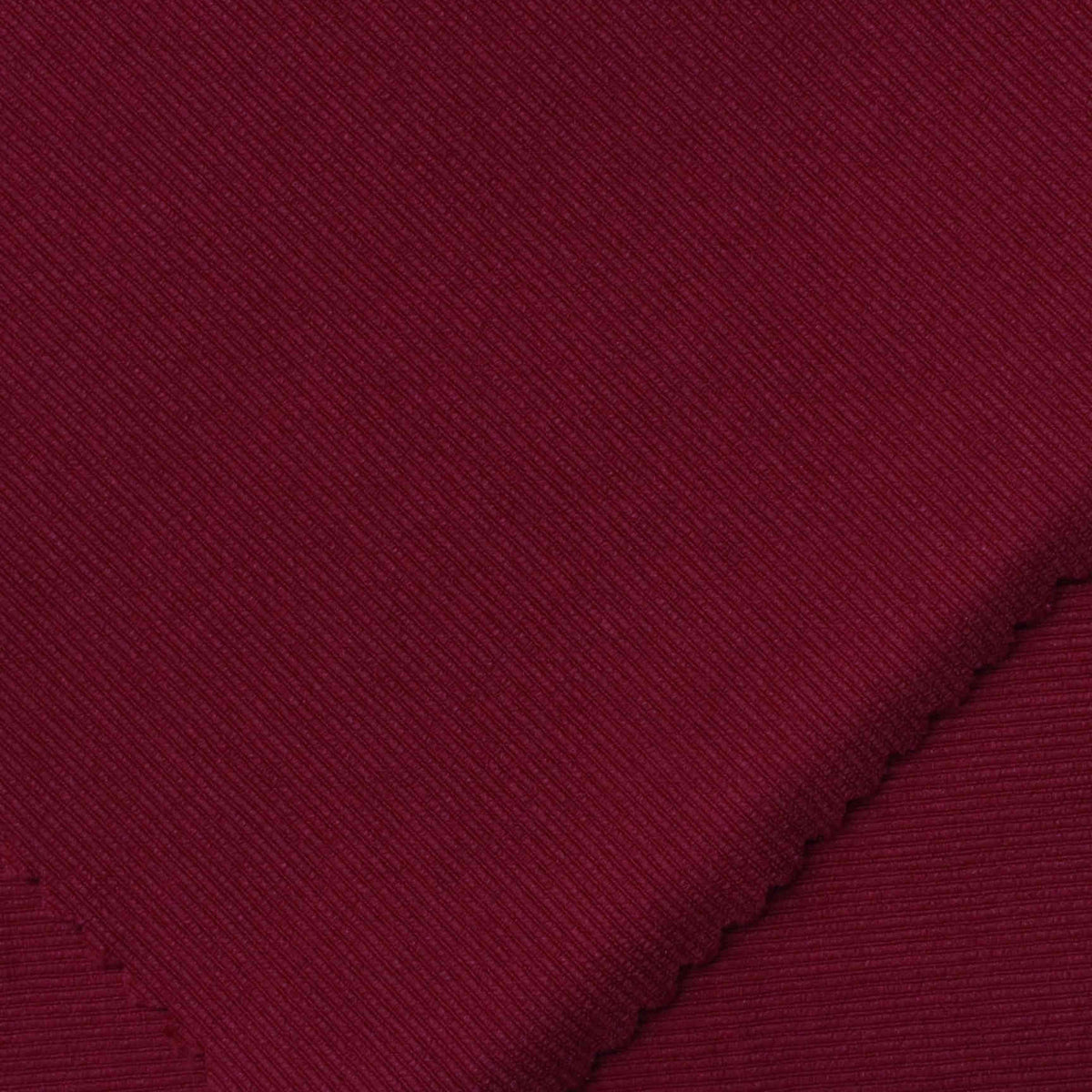 Interlock Knit Fabric, 282 gsm, 155 cm — Red