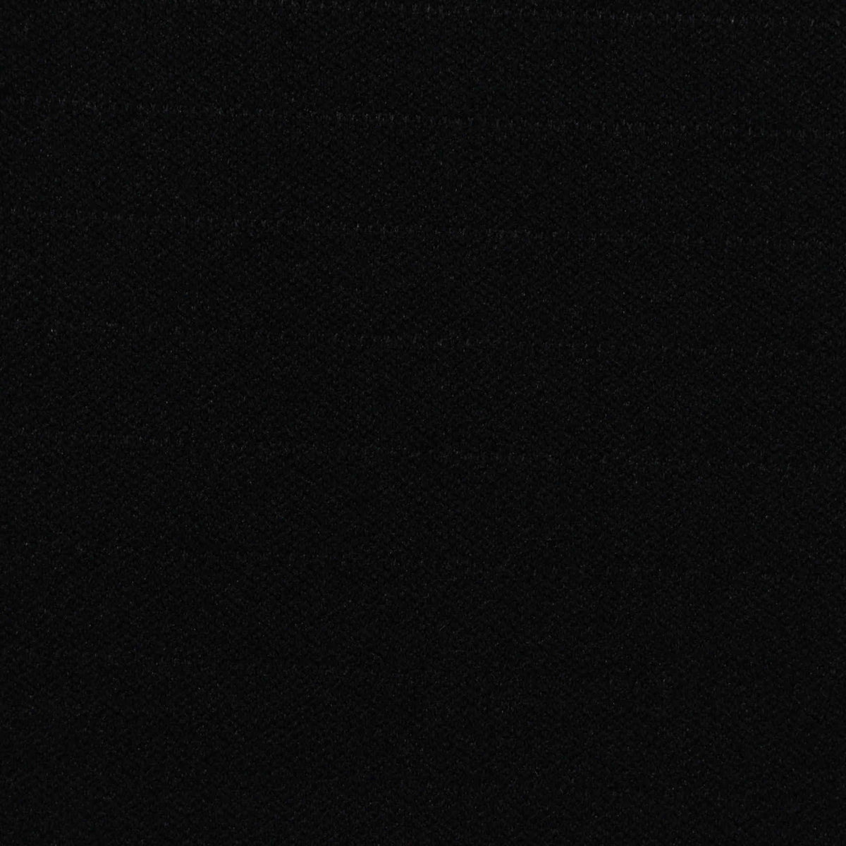 Polyester Stretch Interlock Knit Fabric, 286 gsm, 155 cm — Black