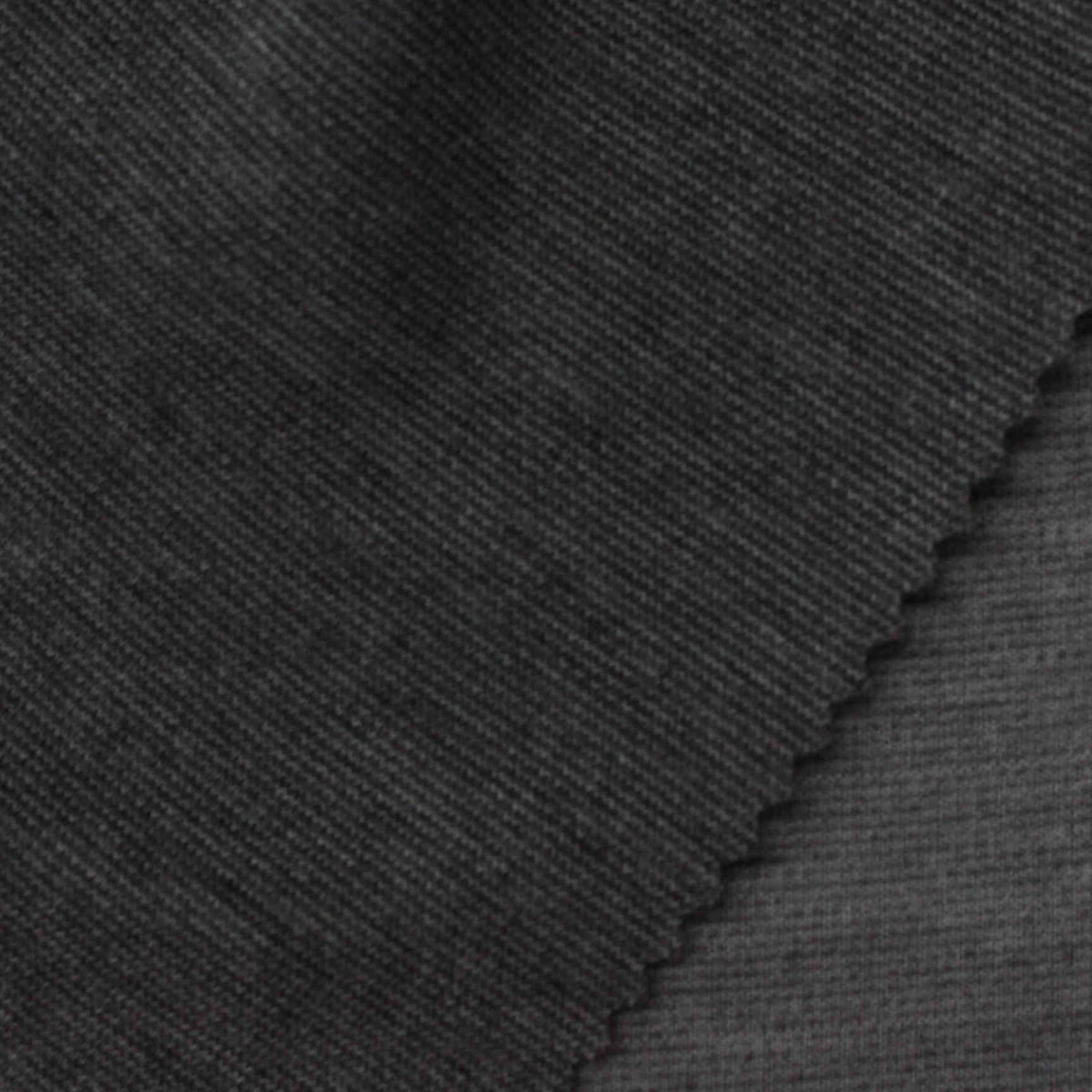 Dark Grey Marl Interlock Knit, Polyester, 224 gsm