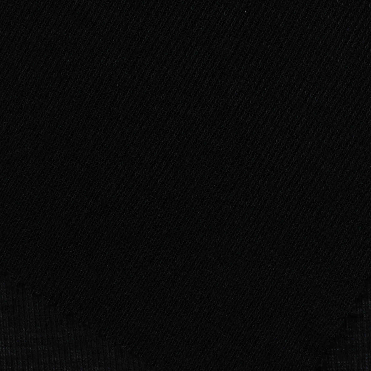Viscose Rib Knit Fabric, 143 gsm, 190 cm — Black