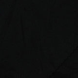 100% Polyester Interlock Knit Fabric, 121 gsm, 160 cm — Black