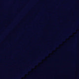 100% Polyester Interlock Knit Fabric, 114 gsm, 160 cm — Navy