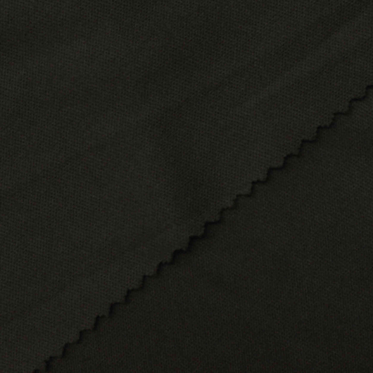 100% Polyester Interlock Knit Fabric, 140 gsm, 180 cm — Black