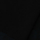 Polyester Cotton Interlock Knit Fabric, 422 gsm, 130 cm — Black