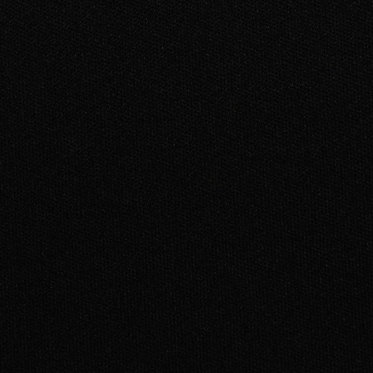 100% Polyester Interlock Knit Fabric, 138 gsm, 160 cm — Black