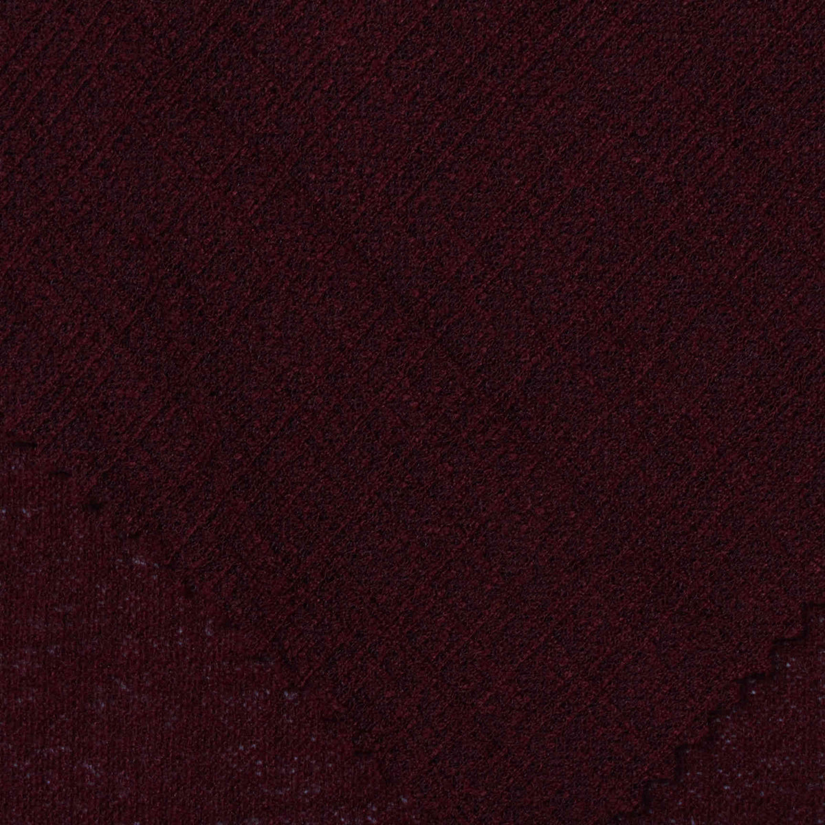 Dark Red Marl Interlock Knit, Polyester, 116 gsm