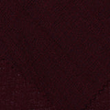 Dark Red Marl Interlock Knit, Polyester