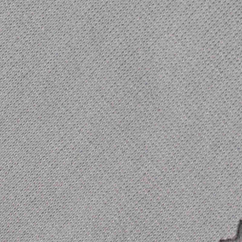 Polyester Stretch Interlock Knit Fabric, 315 gsm, 180 cm — Grey