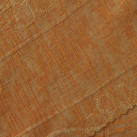 Orange Marl Jacquard