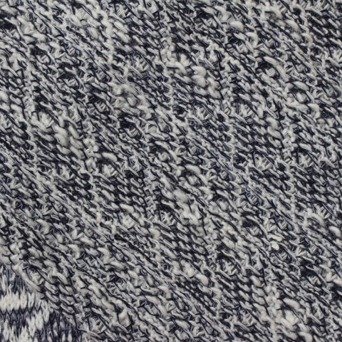 Black Marl Jacquard, 240 gsm