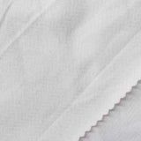 White Herringbone Jersey Knit, Polyester