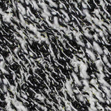 Black Animal Print Jacquard — texture