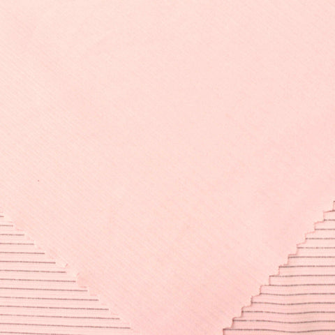 Striped Knit Fabric, 113 gsm, 165 cm — Pink